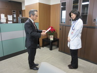 永廣病院長より認定書の授与が行われました。